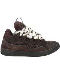 Lanvin - Sneakers Calfskin, Polyester - Lyst