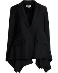 MEIMEIJ - Blazer Wool, Polyester, Elastane, Acetate - Lyst