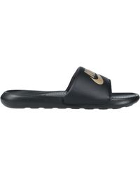 Nike Leather sandals for Men | Black 