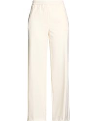 Jucca - Cream Pants Polyester, Virgin Wool, Elastane - Lyst