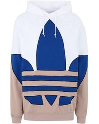 adidas originals nova retro sweatshirt in blue
