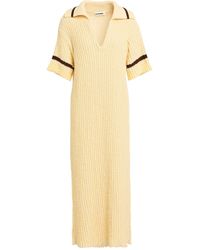 Jil Sander - Midi Dress Cotton - Lyst