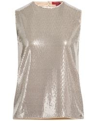 Guess - Top Polyester, Elastane, Metal - Lyst