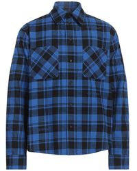 Off-White c/o Virgil Abloh - Checked Cotton Shirt - Lyst