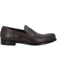 EU 44 men's shoes TRIVER FLIGHT 11 loafers slip on gray leather BP233-44 