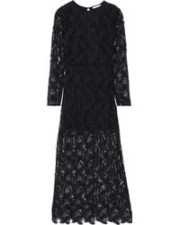 Maje Long Dress - Black