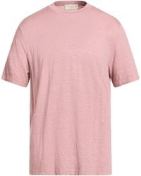 FILIPPO DE LAURENTIIS - T-Shirt Linen, Elastane - Lyst
