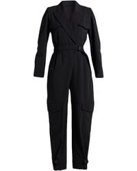 Alberta Ferretti - Jumpsuit Polyester, Virgin Wool, Elastane - Lyst