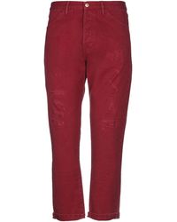 PT Torino Denim Trousers - Red