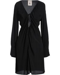 Semicouture - Mini Dress Acetate, Silk - Lyst