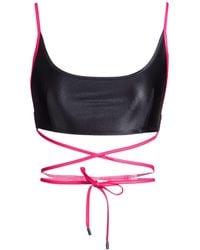 Versace Jeans Couture - Top Polyamide, Elastane - Lyst