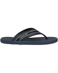 Corneliani - Midnight Thong Sandal Pvc - Lyst