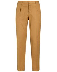 PT Torino - Pants Cotton, Elastane - Lyst