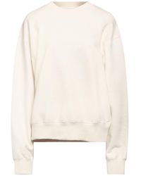 Jil Sander - Cream Sweatshirt Cotton - Lyst
