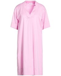 Peserico - Easy Mini Dress Cotton, Elastane - Lyst