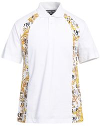 Versace - Polo Shirt Cotton, Polyester, Polyamide, Elastane - Lyst