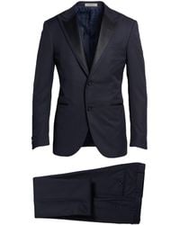 Corneliani - Midnight Suit Virgin Wool - Lyst