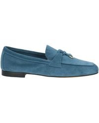 Doucal's - Slate Loafers Leather - Lyst