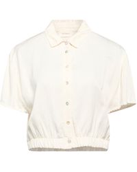 ViCOLO - Ivory Shirt Viscose, Rayon, Linen, Lyocell - Lyst