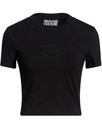 Versace Jeans Couture - T-Shirt Cotton, Elastane - Lyst
