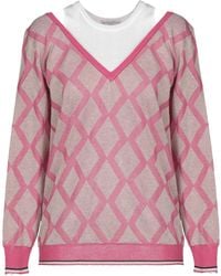 Ballantyne - Sweater Cotton, Polyamide, Polyester, Viscose, Metallic Polyester - Lyst