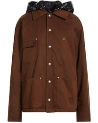 Plan C - Jacket Cotton, Polyamide - Lyst