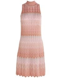 Missoni - Mini Dress Viscose, Metallic Fiber - Lyst