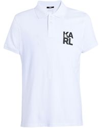 KARL LAGERFELD - Polo Shirt - Lyst