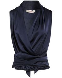 Jucca - Midnight Top Silk, Elastane - Lyst