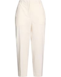 Jucca - Cream Pants Polyester, Virgin Wool, Elastane - Lyst