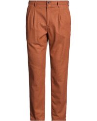 Incotex - Rust Pants Virgin Wool, Polyester, Elastane - Lyst