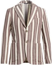 TELA-N° - Blazer Cotton, Linen, Acrylic, Polyamide - Lyst