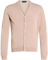 Zanone - Cardigan Cotton - Lyst