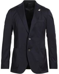 Tombolini - Midnight Blazer Virgin Wool - Lyst