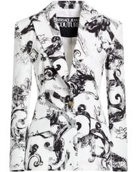 Versace Jeans Couture - Blazer Polyester, Elastane - Lyst