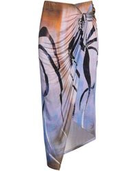 Louisa Ballou - Midi Skirt - Lyst