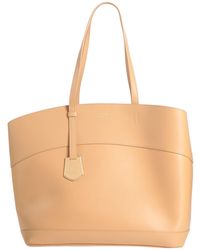 Ferragamo - Charm Tote L -- Camel Handbag Leather - Lyst