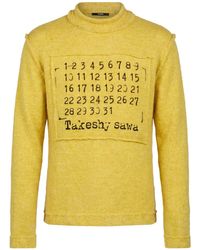 Takeshy Kurosawa - Sweater Acrylic, Polyester, Nylon, Wool, Elastane - Lyst
