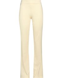 Jucca - Ivory Pants Viscose, Elastane - Lyst