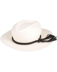 Max Mara - Hat Paper Yarn, Shearling - Lyst