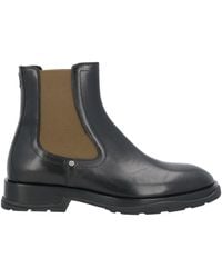 McQueen - Lederstiefel - Lyst