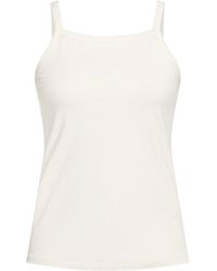 Alpha Studio - Tank Top Cotton, Elastane - Lyst