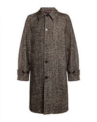 Officine Generale - Coat Cotton, Polyester, Polyamide, Virgin Wool, Polyacrylic - Lyst