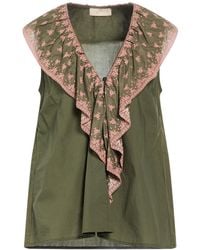 Momoní - Military Top Cotton - Lyst