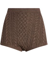 DES_PHEMMES - Shorts & Bermuda Shorts Polyamide, Wool, Viscose, Cashmere, Polyester - Lyst