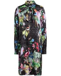 Shirtaporter - Mini Dress Viscose, Elastane - Lyst