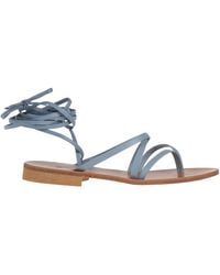 Baldinini - Thong Sandal Leather - Lyst