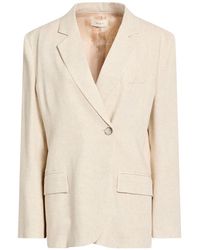 ViCOLO - Blazer Viscose, Linen - Lyst