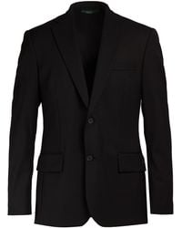 Lacoste - Blazer Polyester, Wool, Elastane - Lyst