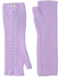 Herno - Lilac Gloves Wool - Lyst